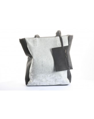 Nice large bag silver - three bags in one 